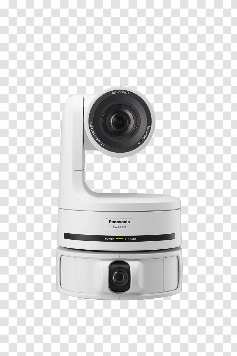 Pan–tilt–zoom Camera Panasonic AW-HE130 Video Cameras - Optics - Professional Transparent PNG