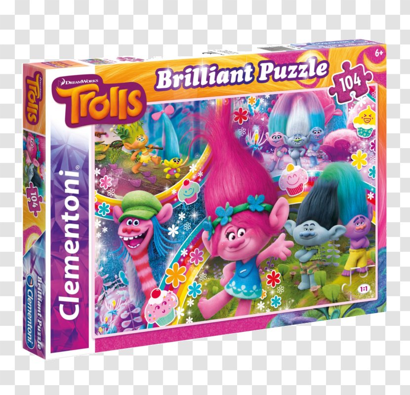 Jigsaw Puzzles Toy Game Brilliant Trolls Transparent PNG