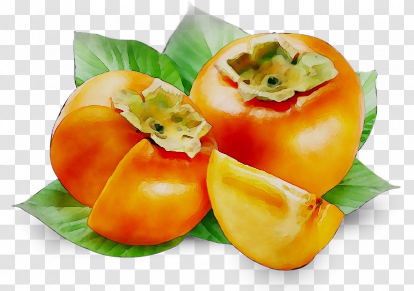 Japanese Persimmon Fruit Date Palm Berry - Yellow Pepper - No Transparent PNG