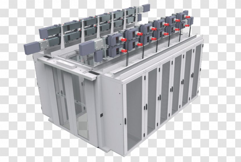 Data Center Busbar Transformer System - Electricity Transparent PNG