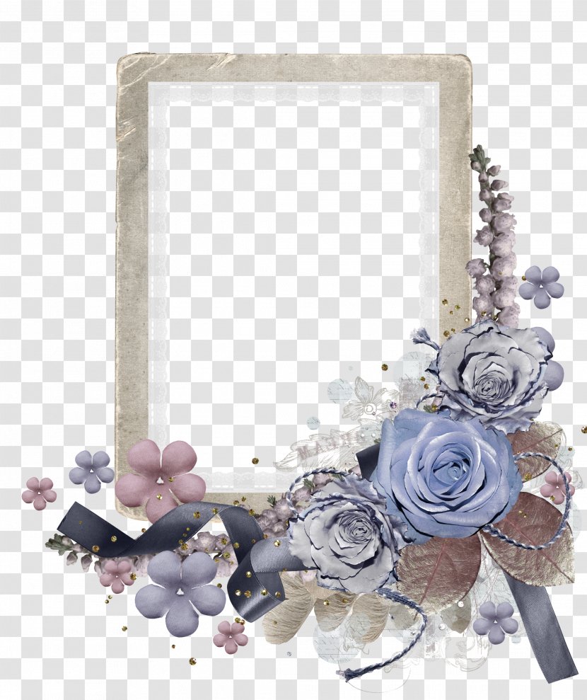 Picture Frames Decoupage Photography Film Frame - Flower - Purple Transparent PNG