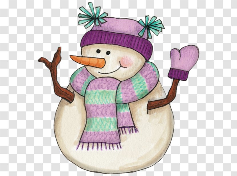 Snowman Woman Clip Art - Cartoon Transparent PNG