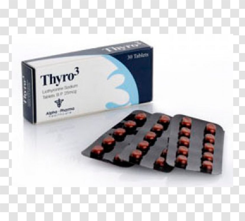 Liothyronine Tablet Triiodothyronine Thyroid Hormones - Metandienone Transparent PNG