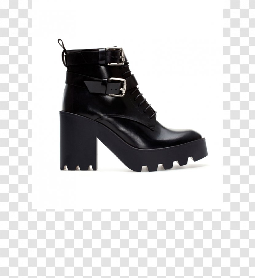 Boot Platform Shoe Clothing Zara - Hm Transparent PNG
