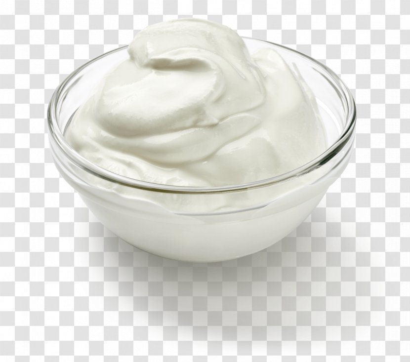 Sour Cream Dairy Products Food Crème Fraîche - Yogourt Transparent PNG