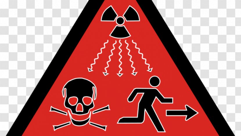 Ionizing Radiation Hazard Symbol Radioactive Decay Trefoil - Logo Transparent PNG
