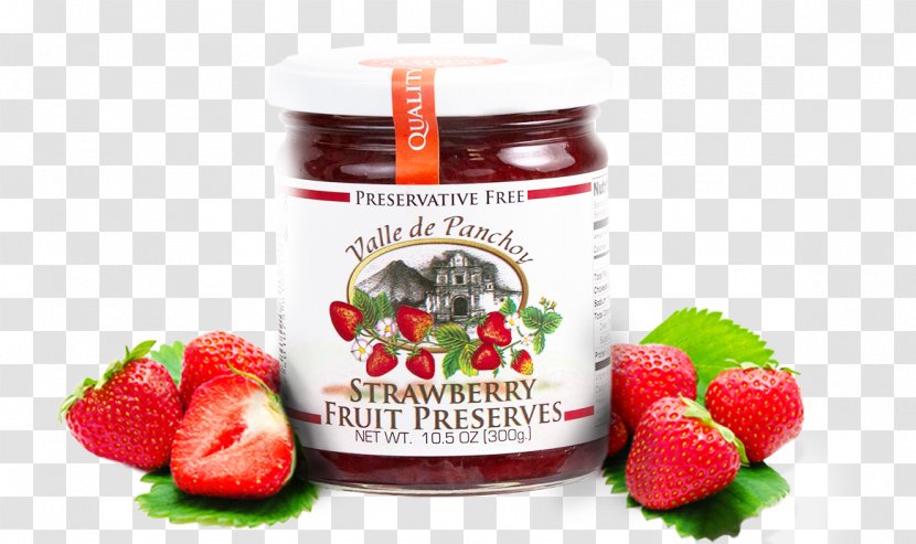 Strawberry Flavor Natural Foods Superfood - Fruit - Preserves Transparent PNG