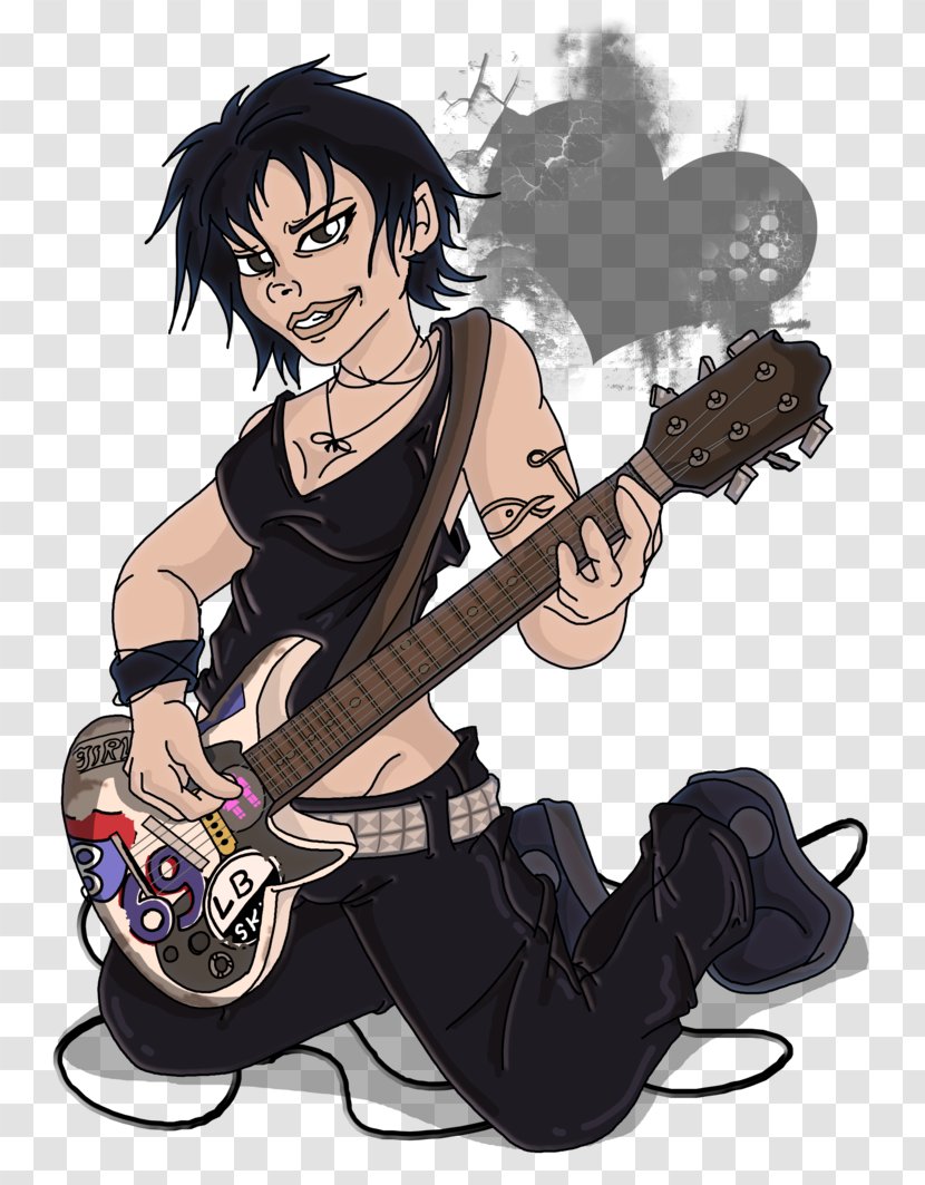 Joan Jett Bass Guitar Musician Rock And Roll - Watercolor - Debbie Harry Transparent PNG