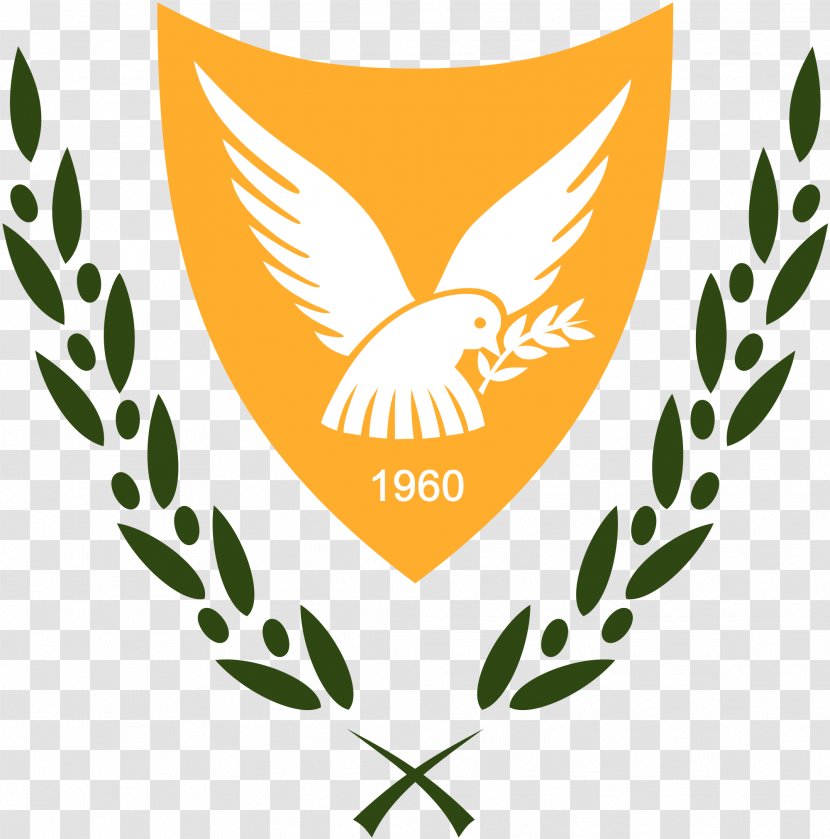 Coat Of Arms Cyprus Flag Coats Europe - Cartoon - National Emblem Transparent PNG