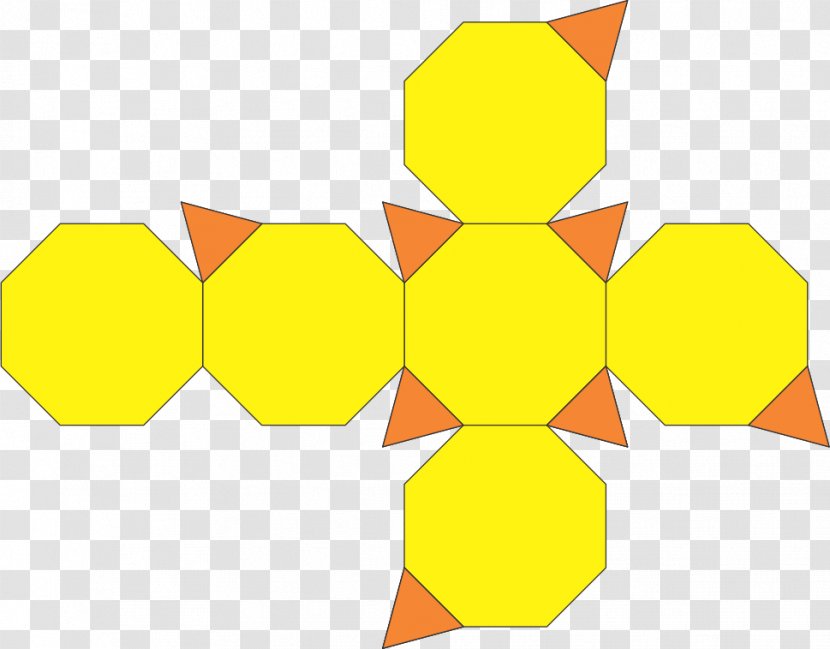 Net Regular Polytope Platonic Solid Cube Geometric Shape - Wing - Mathematics Transparent PNG