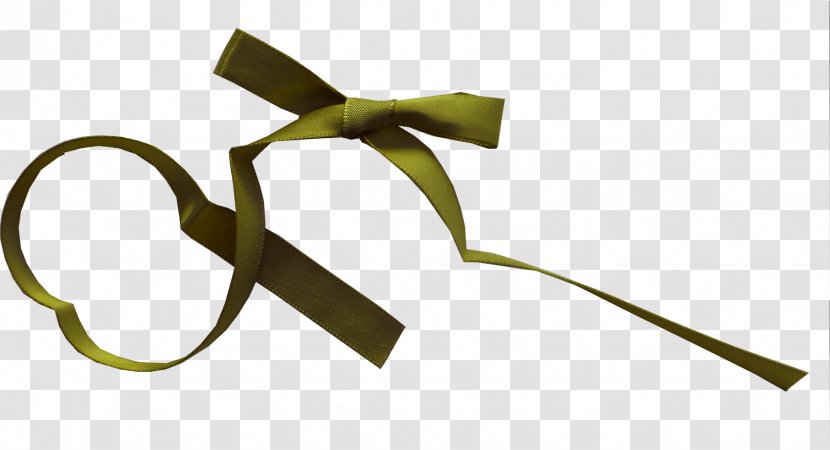 Shoelace Knot Ribbon - Designer - Green Bow Transparent PNG