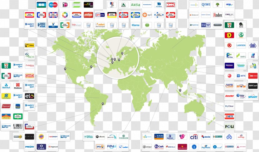 World Map Globe - Area - Payment Transparent PNG