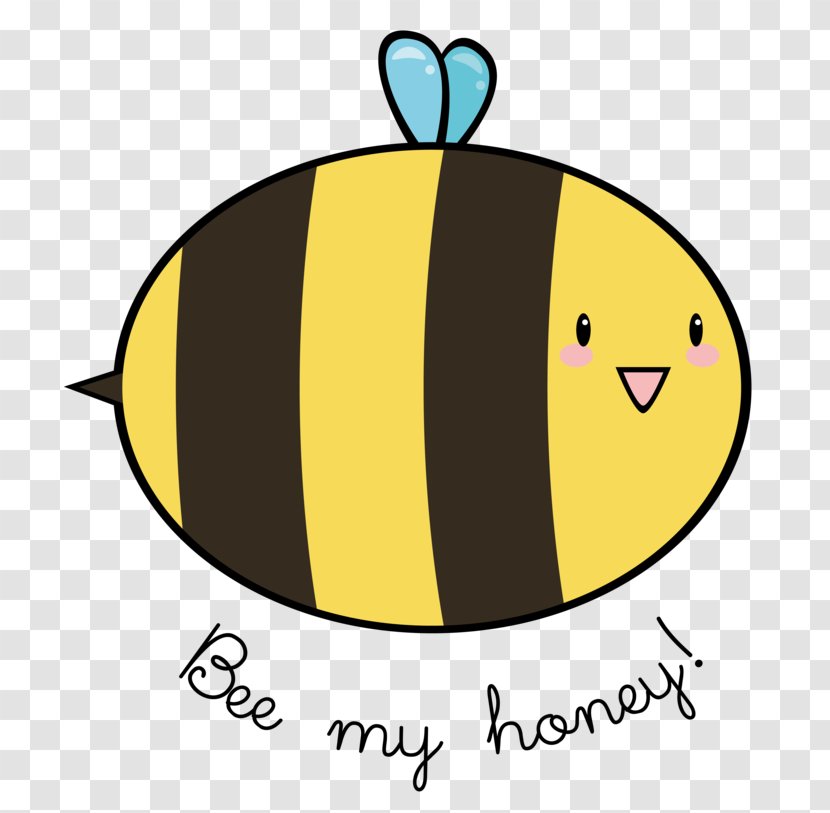 Insect Pollinator Clip Art - Food - Bee's Honey Transparent PNG