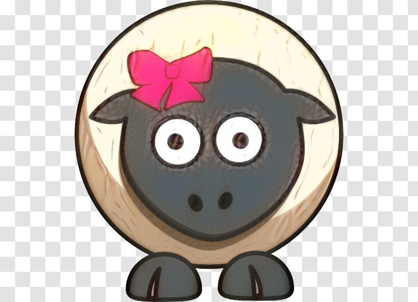 Cartoon Sheep Drawing Clip Art Illustration - Character Transparent PNG