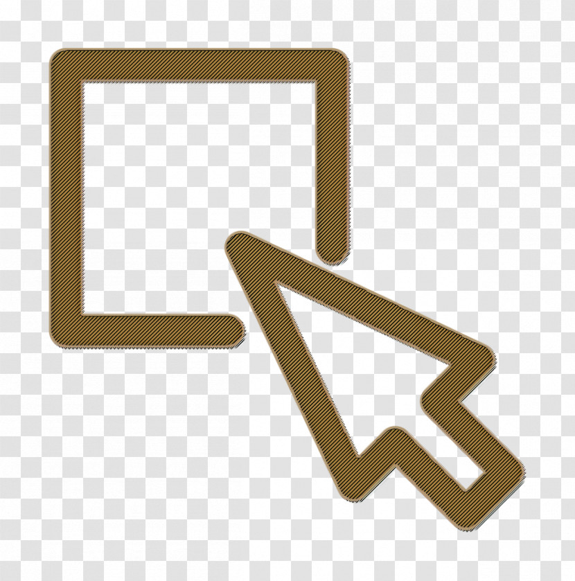 Check Box With Cursor Icon Interface Icon Web Application UI Icon Transparent PNG