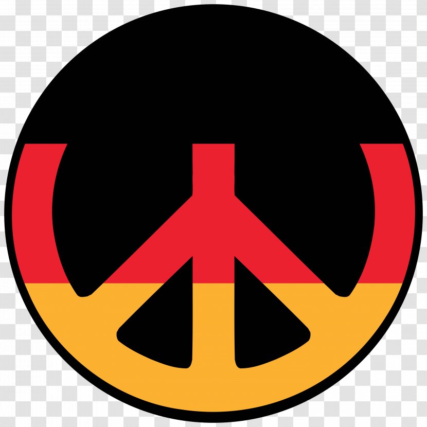 Peace Symbols Area Circle Clip Art - Germany Cliparts Transparent PNG