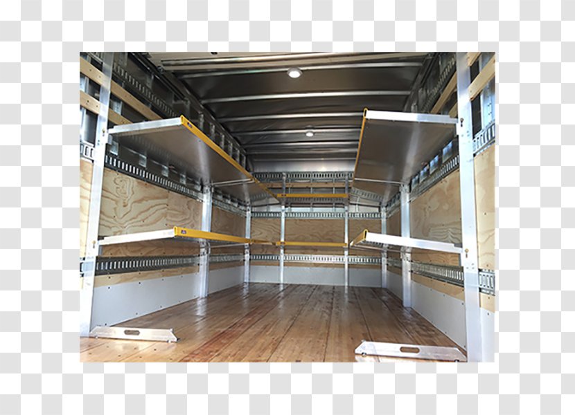 Car Carrier Trailer Shelf Truck Van - Structure Transparent PNG