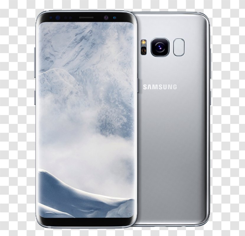 Samsung Galaxy S8+ Android Smartphone Display Device Transparent PNG