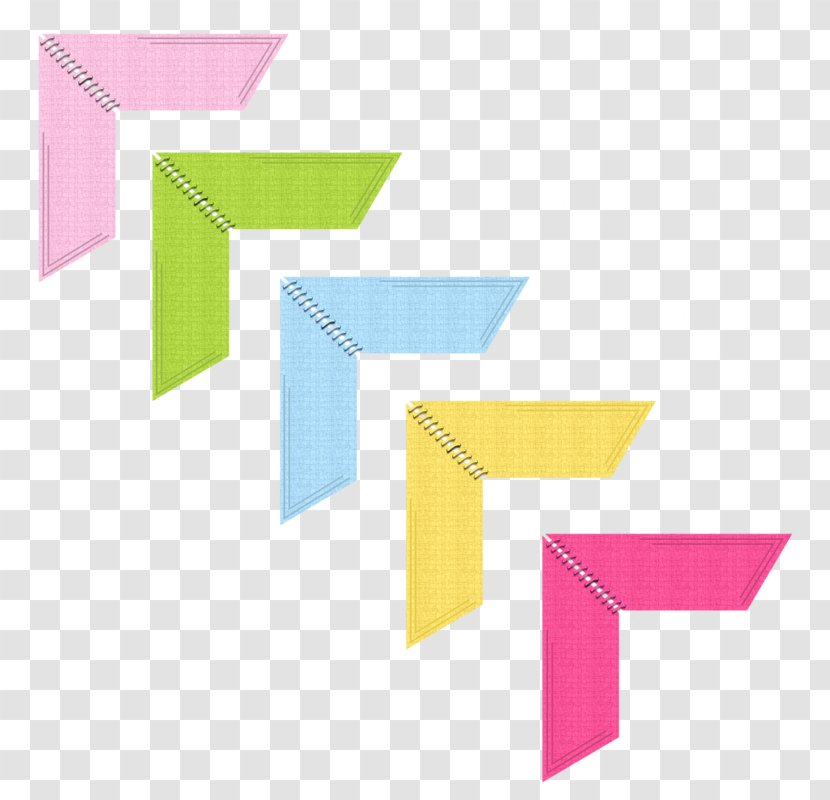 Colored Arrows - Material - Computer Software Transparent PNG