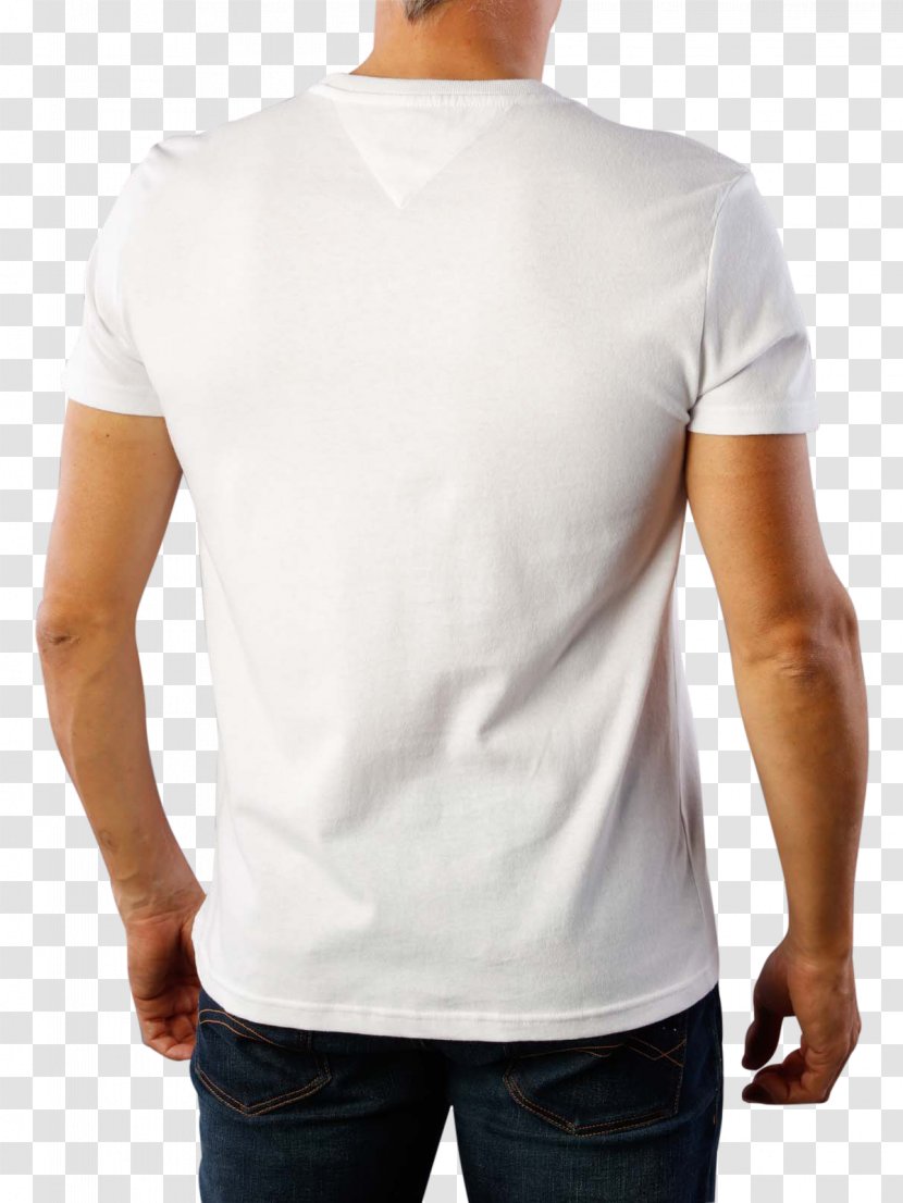 Long-sleeved T-shirt Shoulder - Sleeve - Tommy Hilfiger Logo Transparent PNG