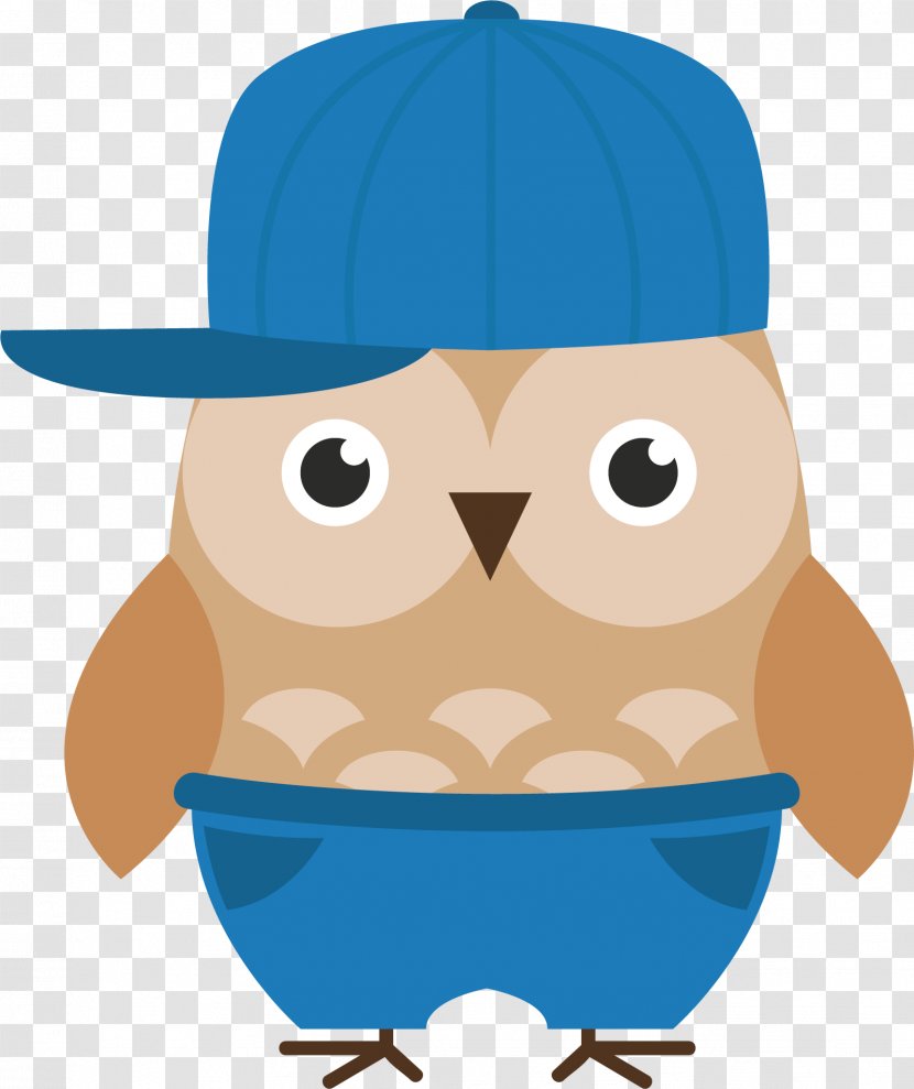 Vector Graphics Owl Image - Brown Transparent PNG