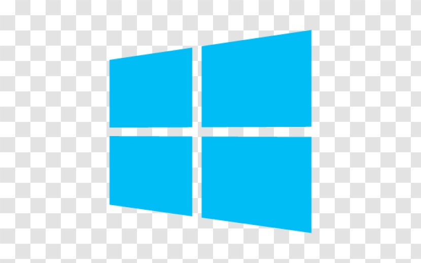 Windows 8.1 Microsoft Computer Software - Aqua - System Icon Transparent PNG