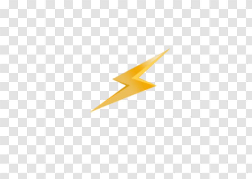 Line Triangle Wallpaper - Yellow - Lightning Transparent PNG