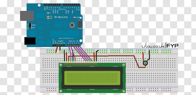 Arduino Soil Moisture Sensor Do It Yourself Electronic Circuit - Electronics - Amplifier Bass Volume Transparent PNG