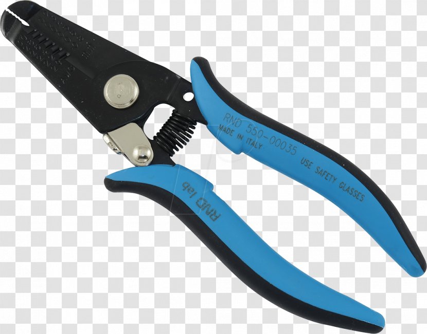 Diagonal Pliers Lineman's Knife Wire Stripper - Blade Transparent PNG
