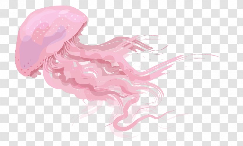 Jellyfish Animal Drawing PicsArt Photo Studio - Picture Editor - Sea Creature Transparent PNG