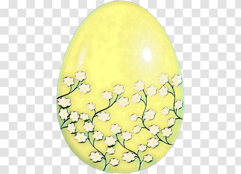 Easter Egg Oval Flower Transparent PNG