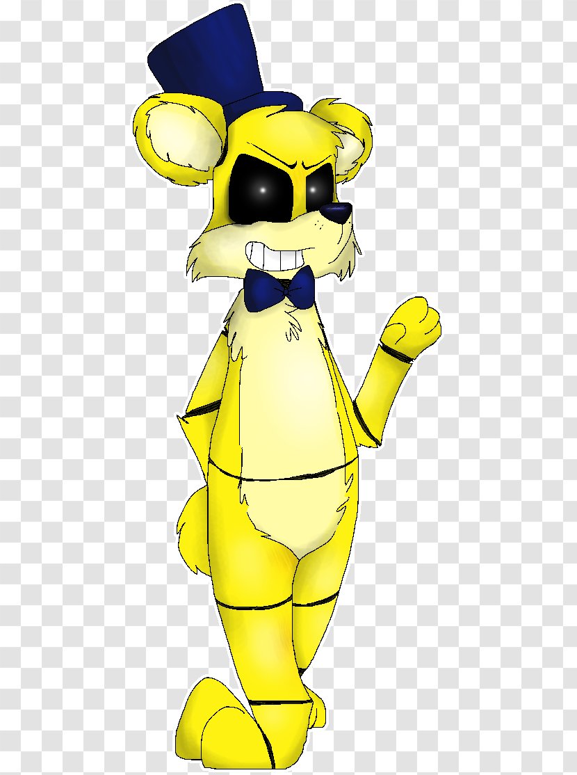 Insect Character Cartoon Clip Art - Fiction - Golden Freddy Transparent PNG