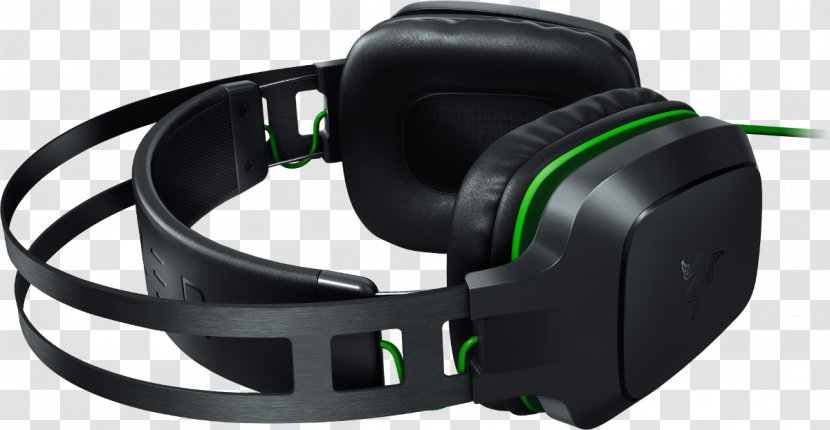 Razer Electra V2 Inc. 7.1 Surround Sound Headset Headphones - Flower Transparent PNG