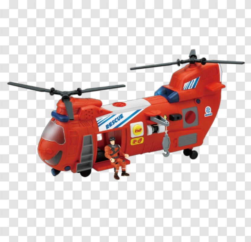 Helicopter Aircraft Bell 412 Boeing Vertol CH-46 Sea Knight Toy - Door Gunner Transparent PNG