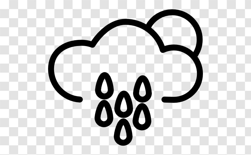 Rain Weather Fog Clip Art - Monochrome Photography - A Rainy Night Transparent PNG