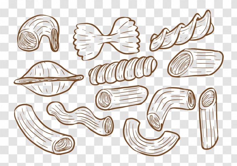 Drawing Macaroni And Cheese Ravioli - Wing Transparent PNG
