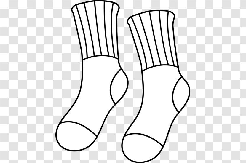 Sock Royalty-free Black And White Clip Art - Tree - Socks Cliparts Transparent PNG