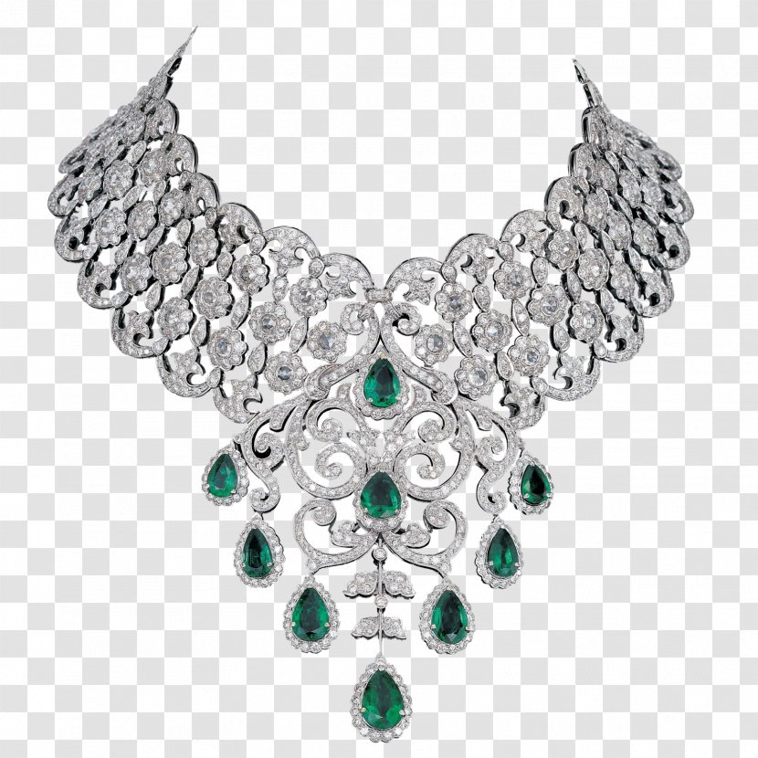Earring Jewellery Necklace Diamond Choker - Cut Transparent PNG