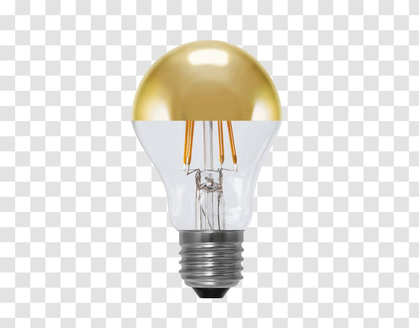 Incandescent Light Bulb LED Lamp Edison Screw - Mirror Lights Transparent PNG