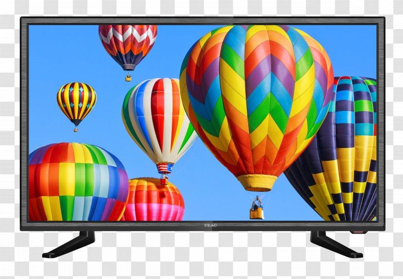 Television Set LED-backlit LCD VCR/DVD Combo 1080p - Technology - Hot Air Ballon Transparent PNG