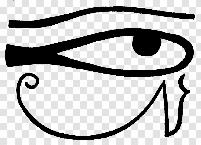 Book Of The Dead Osiris Eye Horus Ushabti Ankh - Glasses - Supreme Transparent PNG