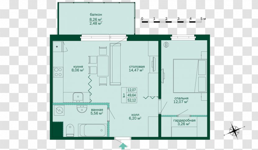 Skandi Klubb Penthouse Apartment Floor Plan Storey - Text Transparent PNG