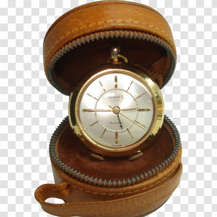 Pocket Watch Ernest Borel Handbag Leather - Clock Transparent PNG