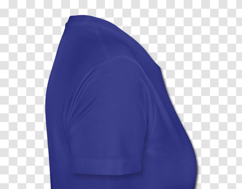 T-shirt Clothing Blue Woman Sleeve - Shoulder - Tshirt Transparent PNG