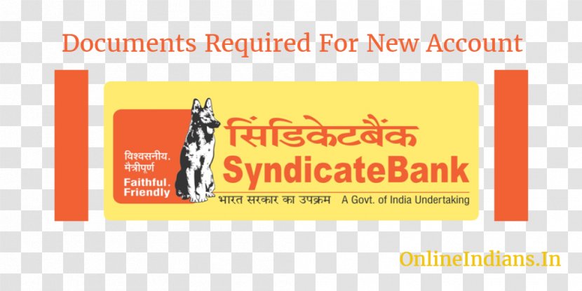 Logo Brand Syndicate Bank Font - Text - Line Transparent PNG