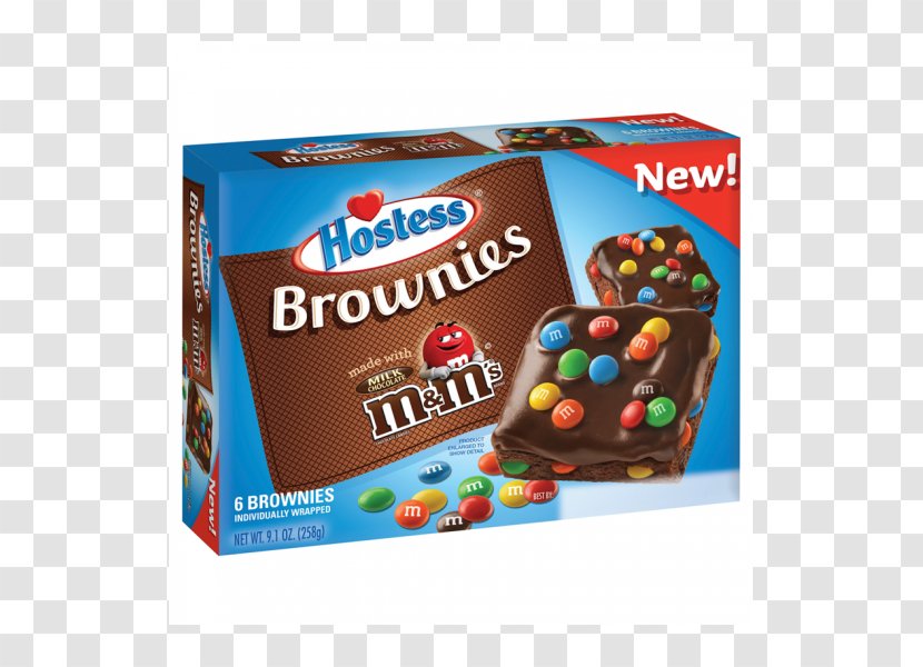 Chocolate Brownie Twinkie Reese's Peanut Butter Cups Milk M&M's - Snack Transparent PNG
