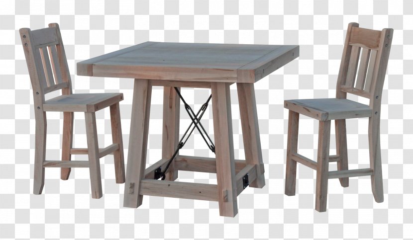 Table Bar Stool Chair Dining Room - Wood Transparent PNG