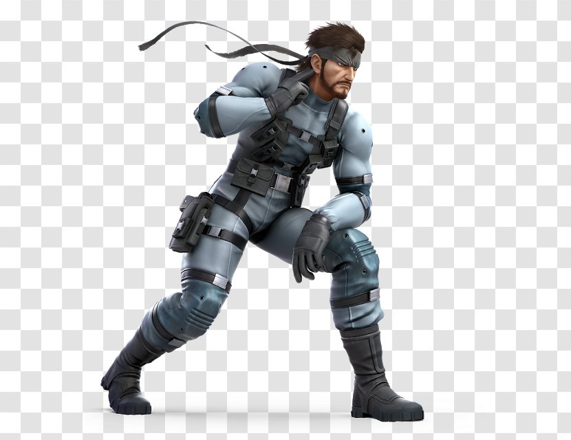 Super Smash Bros. Ultimate Brawl Solid Snake Metal Gear Video Games - Bros - Transparent Images Transparent PNG