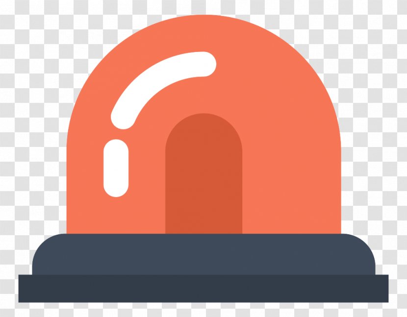 Alarm Device Security Icon - Mobile App - Red Flat Transparent PNG