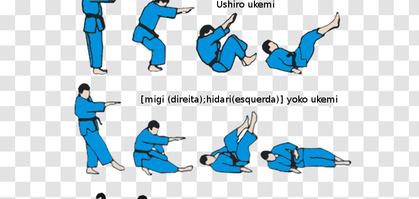 Judo Jujutsu Martial Arts Uke Fallschule - Blue - Alcool Frame Transparent PNG